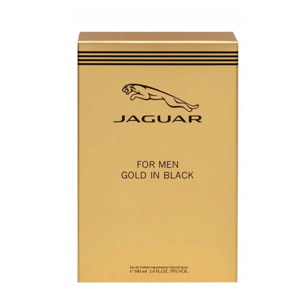 Jaguar Gold In Black Eau De Toilette 100ml For Men