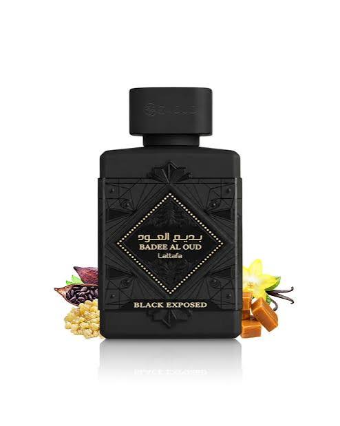 Lattafa Badee Al Oud Black Exposed Eau De Parfum 100ml For Men