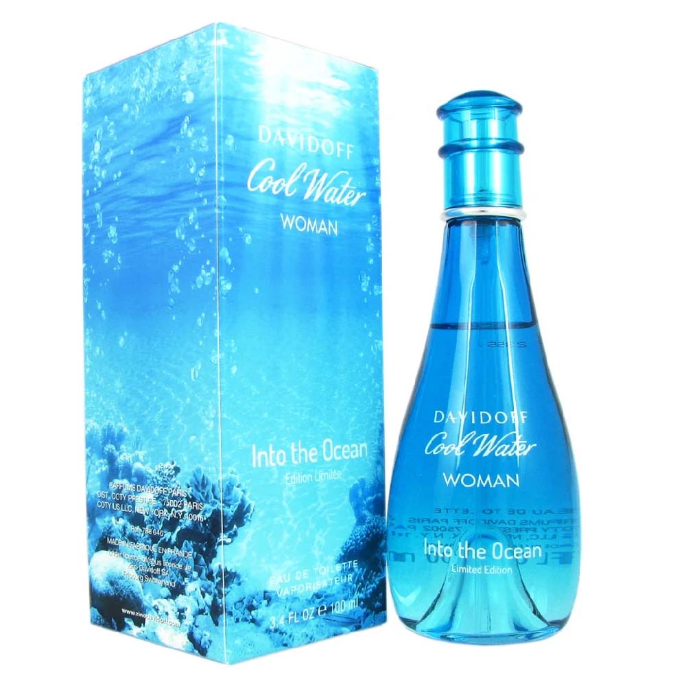 Davidoff Cool Water Into The Ocean Eau De Toilette 100ml For Women
