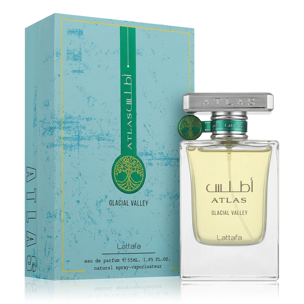 Lattafa Atlas Glacial Valley 55ml Eau De Parfum perfume for unisex - product image 2