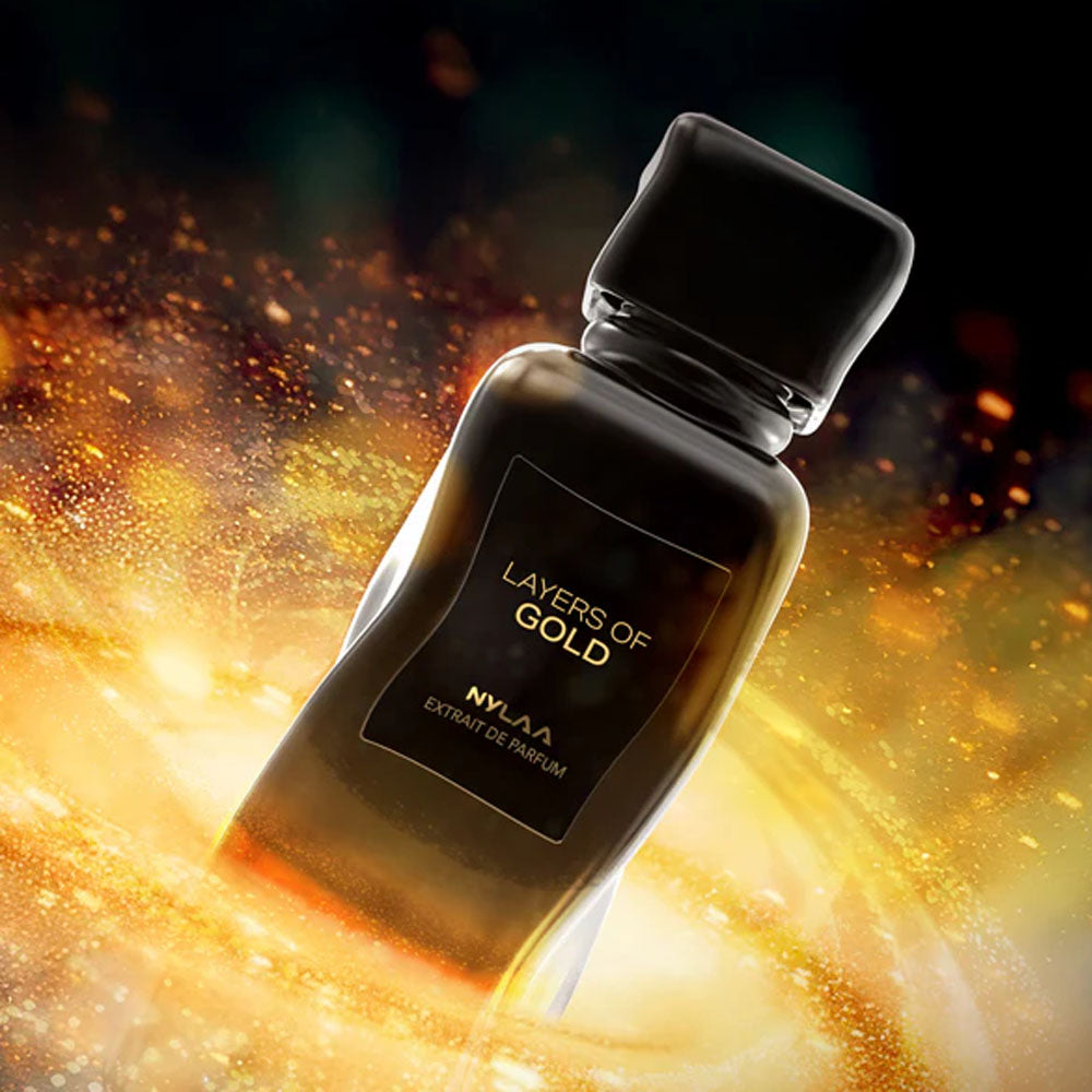Nylaa By Rasasi Layers of Gold Extrait De Parfum 100ml For Unisex