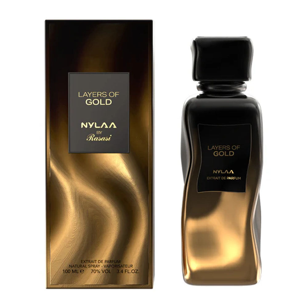 Nylaa By Rasasi Layers of Gold Extrait De Parfum 100ml For Unisex