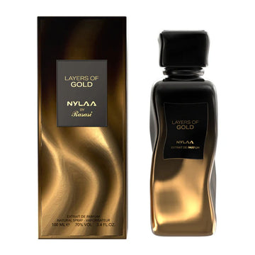 Nylaa By Rasasi Layers of Gold Extrait De Parfum 100ml For Unisex