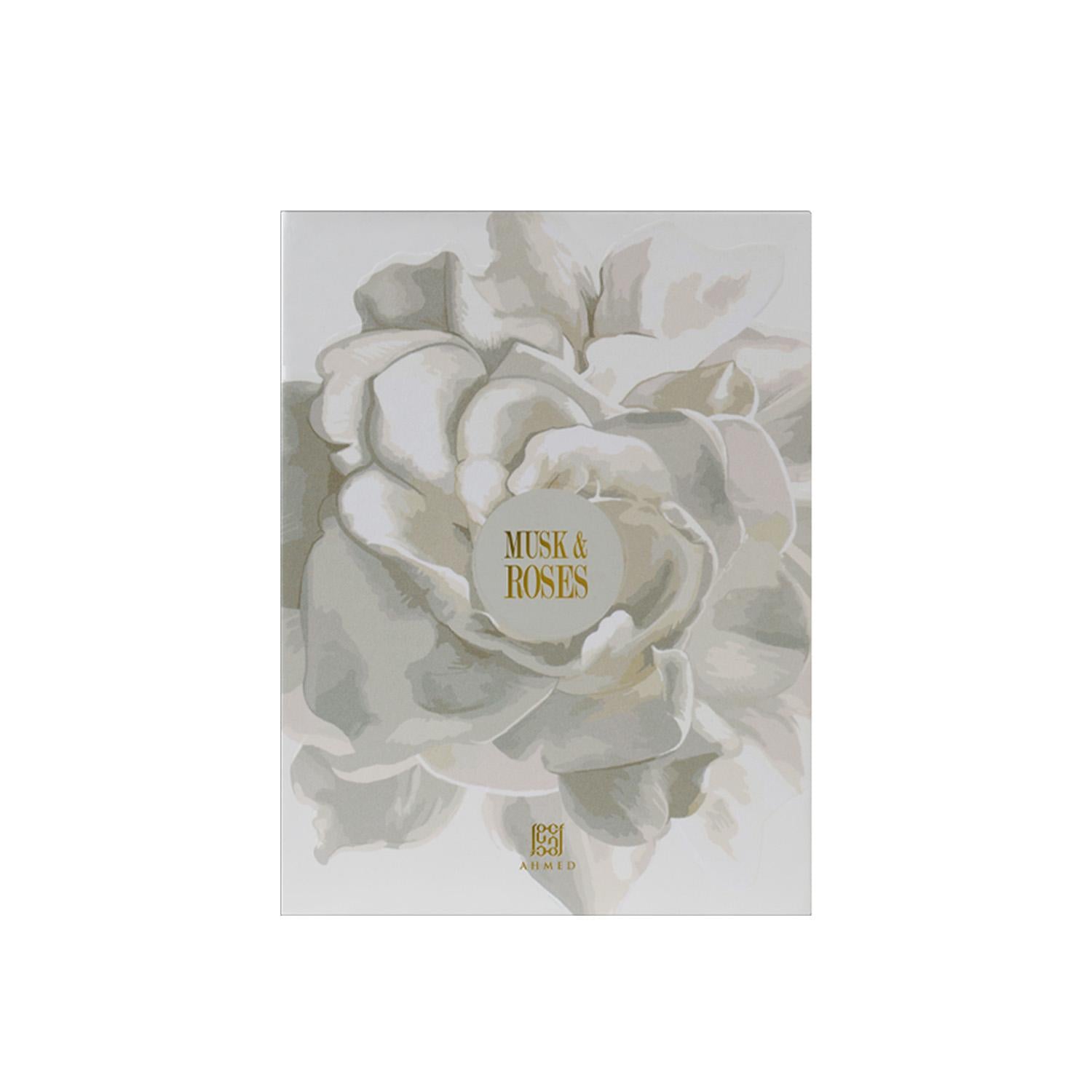Ahmed Al Maghribi Musk & Roses 75ml Eau De Parfum For Unisex
