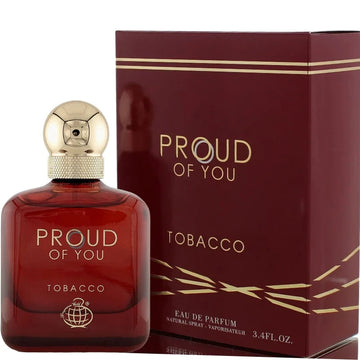 Fragrance World Proud Of You Tobacco Eau De Parfum 100ml For Men