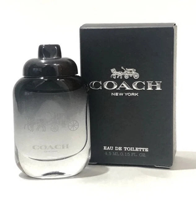 Coach New York Eau De Toilette 4.5ml Miniature For Men
