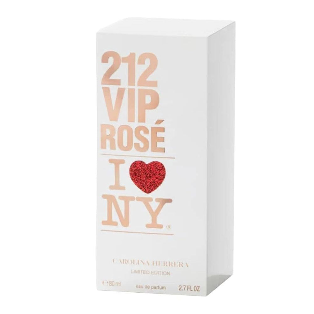 Carolina Herrera 212 VIP Rose I Love NY Limited Edition Eau De Parfum 80ml For Women