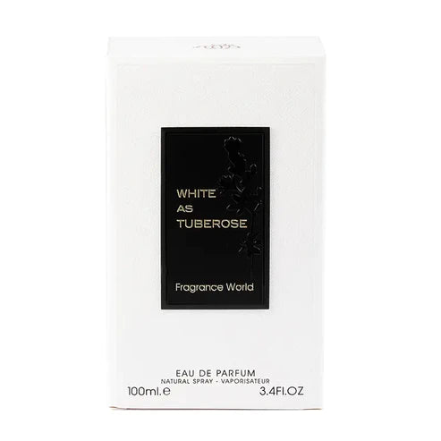 Fragrance World White As Tuberose Eau De Parfum 100ml For Men & Women