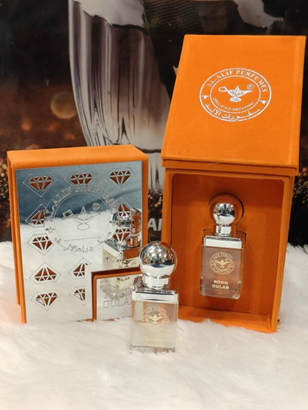 Al Alif Rooh Gulab 12ml Floral Attar