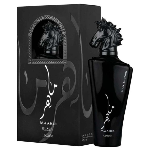 Lattafa Maahir Black Edition 100ml Eau De Parfum For Unisex