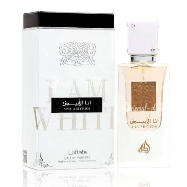 Lattafa Ana Abiyedh I Am White Eau De Parfum 60ml For Unisex