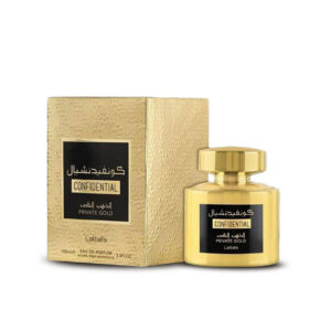 Lattafa Confidential Private Gold Eau De Parfum 100ml For Men & Women