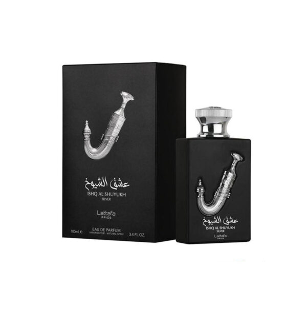 Lattafa Ishq Al Shuyukh Silver Eau De Parfum 100ml For Men & Women