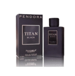Paris Corner Titan Black Men'S Spray Edp 100ml Pendora Scent For Men