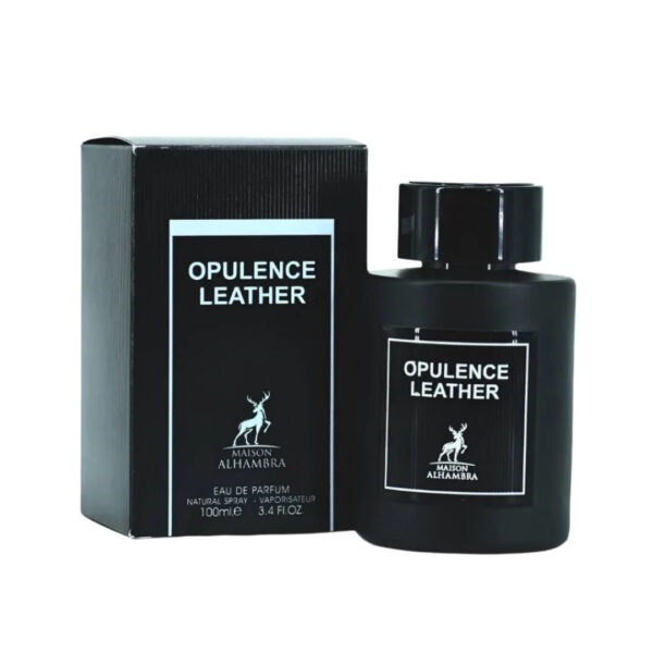 Maison Alhambra Amber & Leather (Opulence Leather) Eau De Parfum 100ml For Men