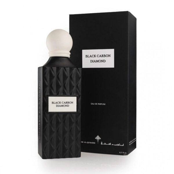 Ibraheem Al Qurashi Black Carbon Diamond Eau De Parfum 200ml For Men