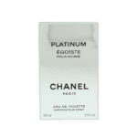 Chanel Platinum Egoiste Eau De Toilette 100ml For Men