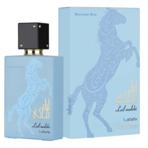 Lattafa Lail Maleki Moroccan Blue Eau De Parfum 100ml For Men