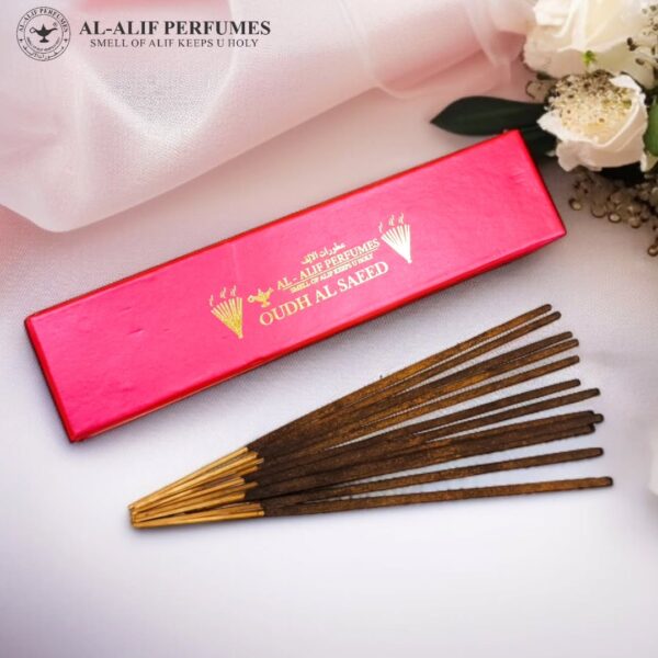 Al Alif Oudh Al Saeed 50gm Incense Sticks