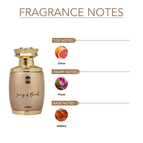 Ajmal Song Of Oud Eau De Parfum 75ml For Unisex