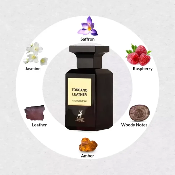 Maison Alhambra Toscano Leather Eau De Parfum 80ml For Unisex